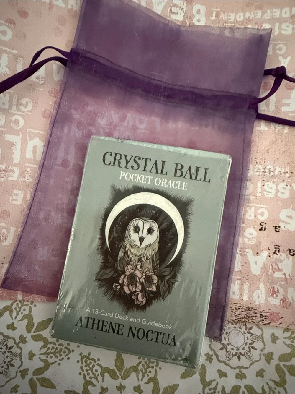 Crystal Ball Pocket Oracle by Athene Noctua